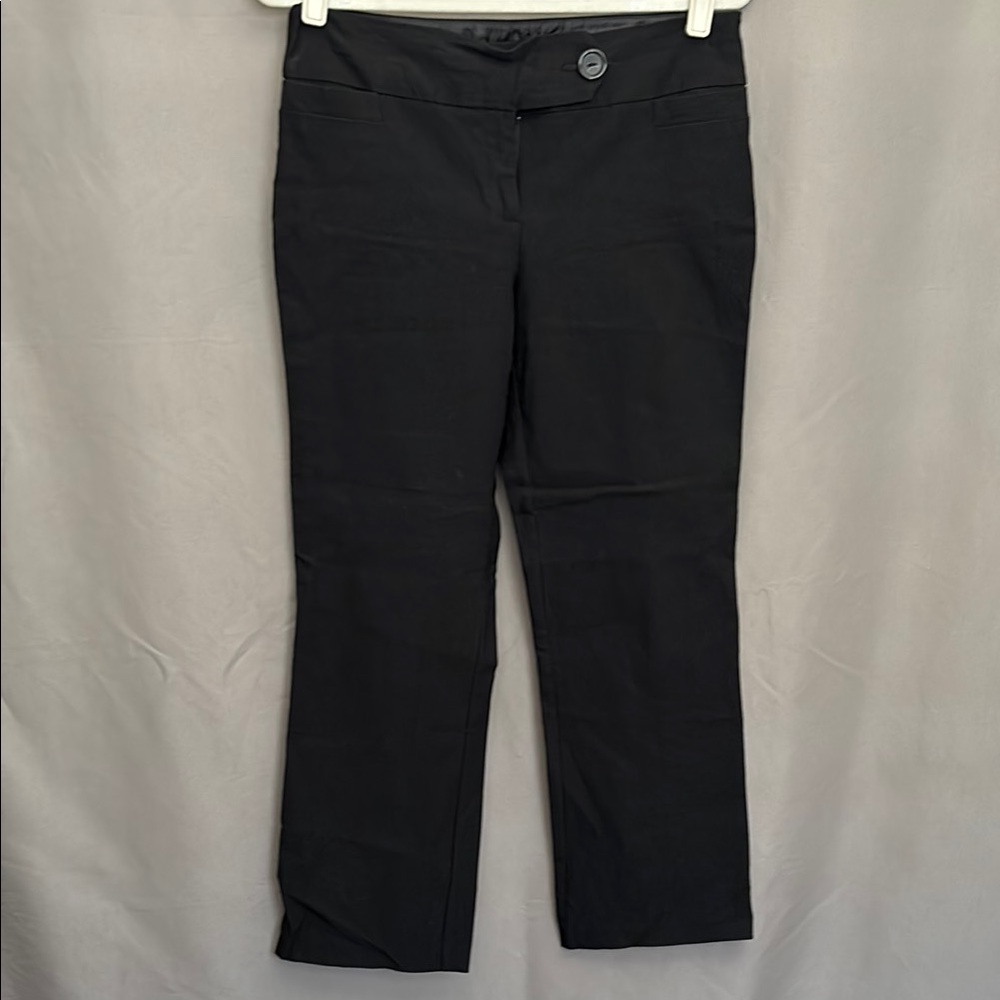Soho Apparel Classic Black Straight Leg Trousers